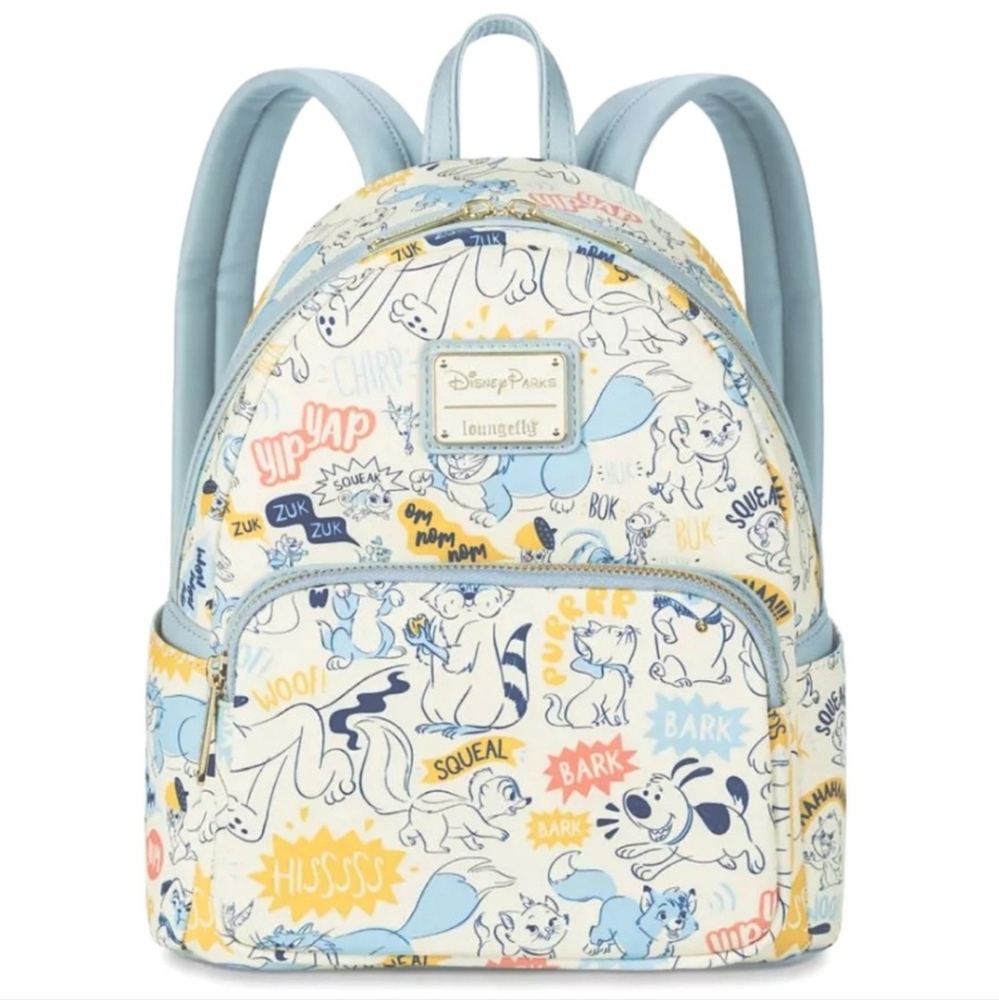 Loungefly Disney Parks Merch Critter AOP Mini Backpack